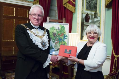 Presentation of Painting to Lord Mayor October 2017